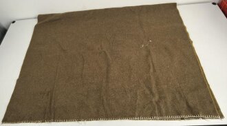 Polen 2.Weltkrieg, Wolldecke in gutem Zustand, gebraucht