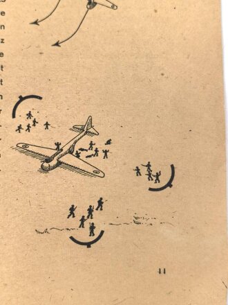 "Was jeder Soldat von der Luftlande-Truppe (Fallschirm-Truppe) wissen muss!" 14 Seiten, DIN A5, gebraucht