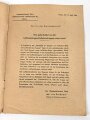 "Was jeder Soldat von der Luftlande-Truppe (Fallschirm-Truppe) wissen muss!" 14 Seiten, DIN A5, gebraucht