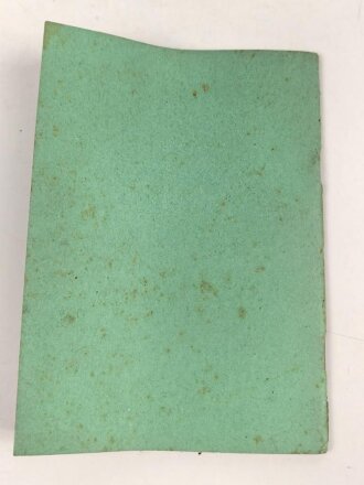 "Karten- und Geländekunde" 34 Seiten, DIN A6, gebraucht