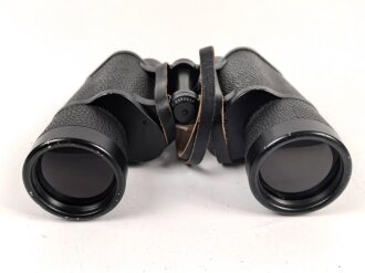 Ziviles Doppelfernrohr 7 x 50 " Binoctar", Hersteller "Carl Zeiss Jena" . Nahezu identisch mit der Ausführung für die Wehrmacht, selbst die Strichplatte ist vorhanden. Vermutlich direkt nach dem Krieg aus vorhandenen Teilen gefertigt. Sehr gute Durchsicht