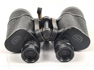 Ziviles Doppelfernrohr 7 x 50 " Binoctar", Hersteller "Carl Zeiss Jena" . Nahezu identisch mit der Ausführung für die Wehrmacht, selbst die Strichplatte ist vorhanden. Vermutlich direkt nach dem Krieg aus vorhandenen Teilen gefertigt. Sehr gute Durchsicht