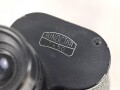 Ziviles Doppelfernrohr 7 x 50 " Binoctar", Hersteller "Carl Zeiss Jena" . Nahezu identisch mit der Ausführung für die Wehrmacht, selbst die Strichplatte ist vorhanden. Vermutlich direkt nach dem Krieg aus vorhandenen Teilen gefertigt. Sehr gute Durchsicht