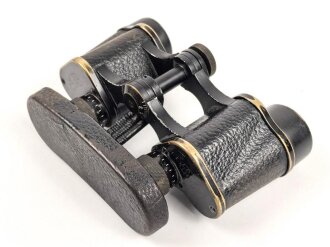 Kaiserreich und 1. Weltkrieg, Doppelfernrohr 8x von Carl Zeiss Jena. Gute Durchsicht, läuft rechts etwas " kratzig", sonst gut