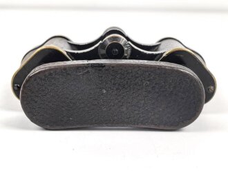 Kaiserreich und 1. Weltkrieg, Doppelfernrohr 8x von Carl Zeiss Jena. Gute Durchsicht, läuft rechts etwas " kratzig", sonst gut