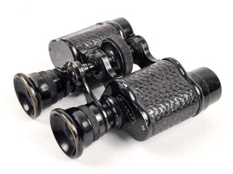 Ziviles Doppelfernrohr  "CLAROP" , Hersteller "DERAISME PARIS" Mitteltrieb läuft gut, Optisch in Ordnung aber nicht bestechend. Originallack