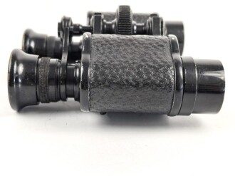 Ziviles Doppelfernrohr  "CLAROP" , Hersteller "DERAISME PARIS" Mitteltrieb läuft gut, Optisch in Ordnung aber nicht bestechend. Originallack