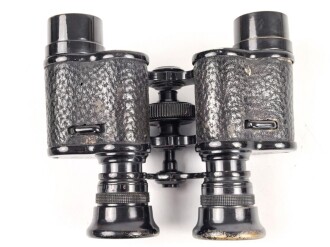 Ziviles Doppelfernrohr  "CLAROP" , Hersteller "DERAISME PARIS" Mitteltrieb läuft gut, Optisch in Ordnung aber nicht bestechend. Originallack