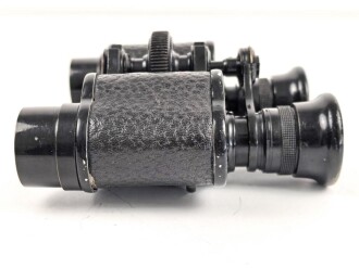 Ziviles Doppelfernrohr  "CLAROP" , Hersteller "DERAISME PARIS" Mitteltrieb läuft gut, Optisch in Ordnung aber nicht bestechend. Originallack