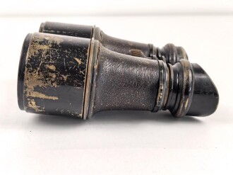 Ziviles Doppelfernrohr  " Opernglas" Markiert " Made in France" Mitteltrieb läuft, gute Durchsicht.  Austrittsdurchmesser etwa 52mm