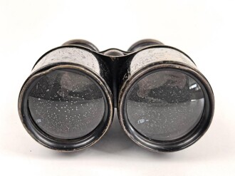 Ziviles Doppelfernrohr  " Opernglas" Markiert " Made in France" Mitteltrieb läuft, gute Durchsicht.  Austrittsdurchmesser etwa 52mm