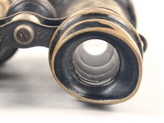 Ziviles Doppelfernrohr  " Opernglas" Markiert " 8 Gläser" Mitteltrieb läuft, gute Durchsicht.  Austrittsdurchmesser etwa 39mm
