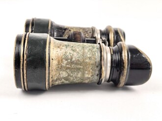 Ziviles Doppelfernrohr  " Opernglas" Markiert " 8 Gläser" Mitteltrieb läuft, gute Durchsicht.  Austrittsdurchmesser etwa 39mm