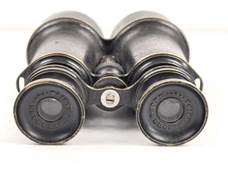 Ziviles Doppelfernrohr  " Opernglas" Markiert " Voigtländer & Sohn" Mitteltrieb läuft, gute Durchsicht.  Austrittsdurchmesser etwa 56mm. Befestigung des Mitteltrieb neuzeitlich "repariert"