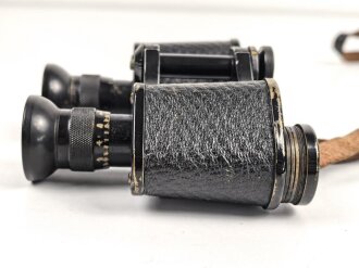 Ziviles Doppelfernrohr  " TELFIX Vergr. 6 x" Markiert " Karl Kahles Wien " Gute Durchsicht, ordentlicher Gesamtzustand