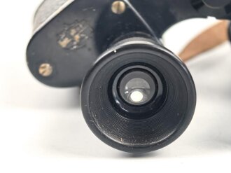 Ziviles Doppelfernrohr  " TELFIX Vergr. 6 x" Markiert " Karl Kahles Wien " Gute Durchsicht, ordentlicher Gesamtzustand