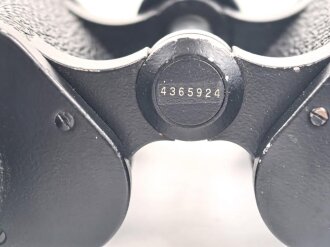 Ziviles Doppelfernrohr  10 x 50 , mir unbekannter Hersteller aus Jena. Konstruktion mit Mitteltrieb. Klare Durchsicht