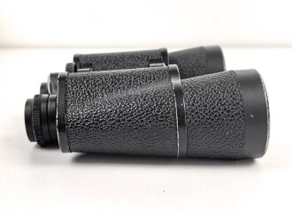 Ziviles Doppelfernrohr  10 x 50 , mir unbekannter Hersteller aus Jena. Konstruktion mit Mitteltrieb. Klare Durchsicht