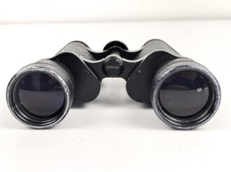 Ziviles Doppelfernrohr  10 x 50 , mir unbekannter Hersteller aus Jena. Konstruktion mit Mitteltrieb. Klare Durchsicht