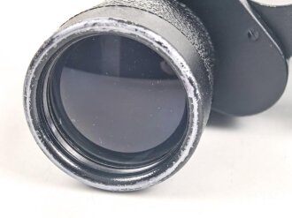 Ziviles Doppelfernrohr  10 x 50 , mir unbekannter Hersteller aus Jena. Konstruktion mit Mitteltrieb. Klare Durchsicht