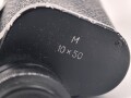 Ziviles Doppelfernrohr  10 x 50 , mir unbekannter Hersteller aus Jena. Konstruktion mit Mitteltrieb. Klare Durchsicht, höchstwahrscheinlich DDR Produktion