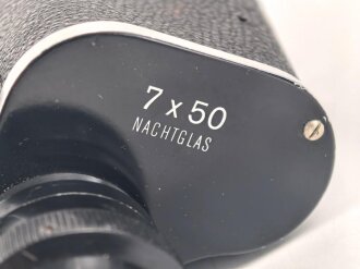Ziviles Doppelfernrohr  7 x 50 , Hersteller " Steiner Bayreuth" Konstruktion mit Mitteltrieb. Klare Durchsicht