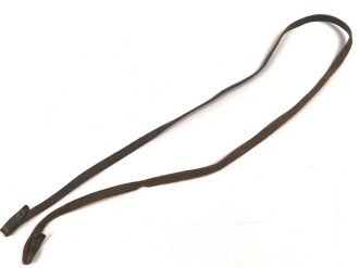 Trageriemen für ein Fernglas. Braunes Leder, Breite 9mm, Gesamtlänge 105cm