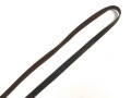 Trageriemen für ein Fernglas. Dunkelbraunes Leder, Breite 10mm, Gesamtlänge 104cm