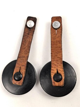 Schweiz, Paar Regenschutzdeckel für ein Dienstglas, Innendurchmesser 34mm