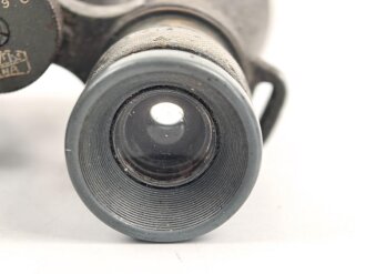 Kaiserreich und 1. Weltkrieg, Fernglas 08 von Carl Zeiss Jena. Originallack, klare Durchsicht
