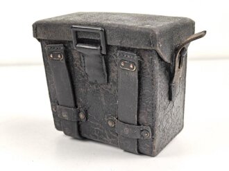 Kaiserreich und 1. Weltkrieg, lederner Behälter zum...