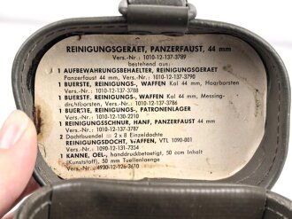 Bundeswehr, Behälter für " Reinigungsgerät Panzerfaust 44mm" Sehr guter Zustand
