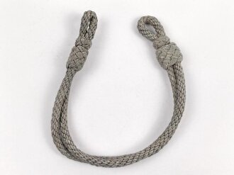 Heer, Schirmmützenkordel, Gesamtlänge 31,5cm, etwas steif