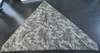 Zeltbahn 31 Wehrmacht, Getragenes Stück, ungereinigt