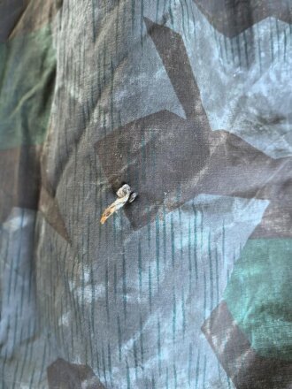 Zeltbahn 31 Wehrmacht, Getragenes Stück, ungereinigt