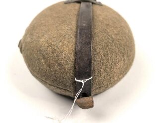 Feldflasche Wehrmacht, Ausführung 1 Liter, gebraucht, ungereinigt