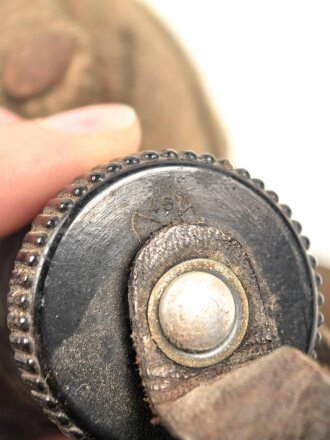 Feldflasche Wehrmacht, Ausführung 1 Liter, gebraucht, ungereinigt