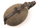 Feldflasche Wehrmacht, Ausführung 1 Liter, gebraucht, ungereinigt
