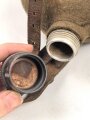 Feldflasche Wehrmacht, Ausführung 1 Liter, gebraucht, ungereinigt