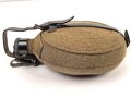 Feldflasche Wehrmacht, Ausführung 1 Liter, gebraucht, ungereinigt