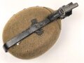 Feldflasche Wehrmacht, Ausführung 1 Liter, gebraucht, ungereinigt
