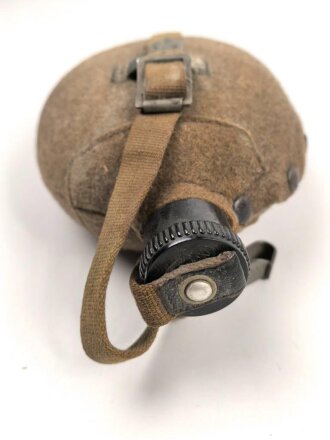 Feldflasche Wehrmacht, Ausführung 1 Liter, gebraucht, ungereinigt
