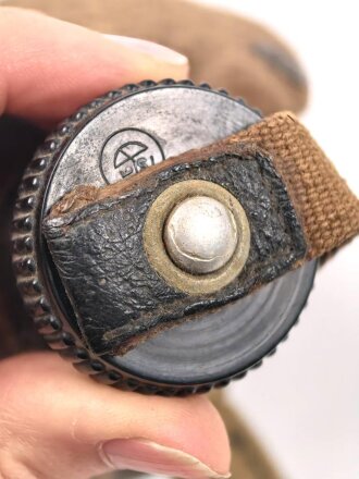 Feldflasche Wehrmacht, Ausführung 1 Liter, gebraucht, ungereinigt