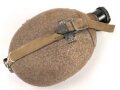 Feldflasche Wehrmacht, Ausführung 1 Liter, gebraucht, ungereinigt