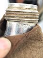 Feldflasche Wehrmacht, Ausführung 1 Liter, gebraucht, ungereinigt
