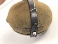 Feldflasche Wehrmacht, Ausführung 1 Liter, gebraucht, ungereinigt, defekt