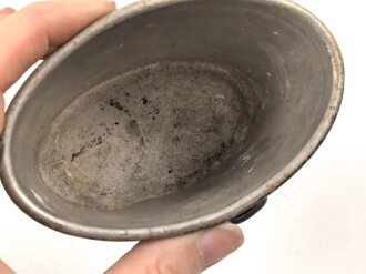 Feldflasche Wehrmacht, stark gebraucht, ungereinigt