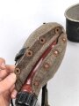 Feldflasche Wehrmacht, stark gebraucht, ungereinigt
