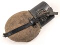 Feldflasche Wehrmacht, stark gebraucht, ungereinigt