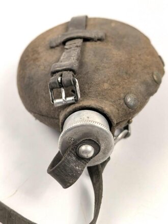 Feldflasche Wehrmacht, stark gebraucht, ungereinigt